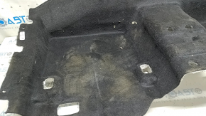 Mazda 3 19 rear floor covering - black, ready to clean