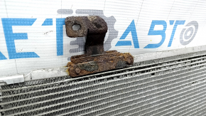 Subaru Outback 15-19 air conditioner condenser radiator honeycombs crumbled, rusty fasteners
