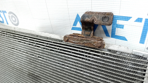 Subaru Outback 15-19 air conditioner condenser radiator honeycombs crumbled, rusty fasteners