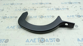 Right trunk lid hinge trim for Mazda 3 19-24 4d Japan built, black, scratches