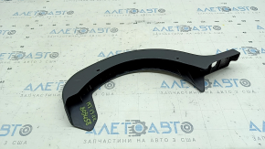 Right trunk lid hinge trim for Mazda 3 19-24 4d Japan built, black, scratches