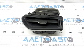 Right front panel air vent deflector for Jeep Grand Cherokee WL 21-25, black and gray