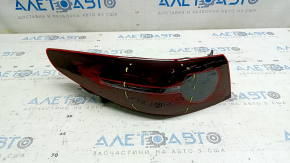 Mazda 3 19-22 4D outer wing light, left, micro cracks, needs polishing