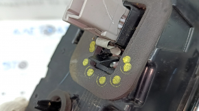 Right inner tailgate light for Jeep Grand Cherokee WL 21-25 LED, long, scratches, broken mount, debris inside