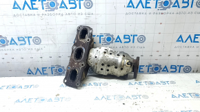 Rusty rear exhaust manifold with catalytic converter for Kia Sorento 19-20 3.3 FWD