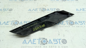 Right front bumper cover Mazda 3 19-24 4d black structure, Japan built, sand, scratches