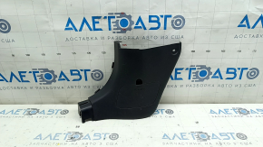 Lower left front pillar trim for Mazda 3 19-24, black, Japan built, scratches