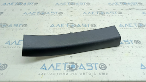 Rear left door sill trim for Mazda 3 19-24, black, Japan built, scratches