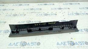 Front right door sill trim for Mazda 3 19-24, black, Japan built, scratches