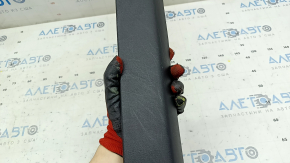Front right door sill trim for Mazda 3 19-24, black, Japan built, scratches