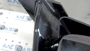 Left side mirror assembly for Jeep Grand Cherokee WL 21-25, 8 pins, turn signal, heated, BSM, black, worn