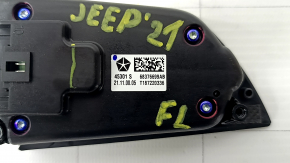 Left steering wheel control buttons for Jeep Grand Cherokee WL 21-25 black