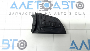 Right steering wheel control buttons for Jeep Grand Cherokee WL 21-25 radar, black