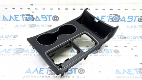 Kia Sorento 16-20 FWD center console cup holder trim, worn