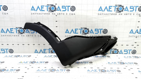 Front bumper lip right Kia Sorento 19-20, structure, black, worn