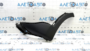 Left front bumper lip for Kia Sorento 19-20, structure, black, worn