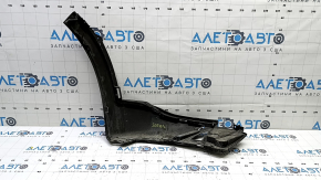 Left front bumper lip for Kia Sorento 19-20, structure, black, worn