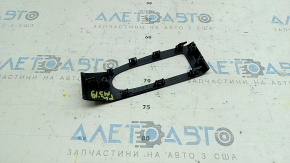 Front left window lift control trim Mazda 3 19- 4d black