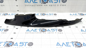 Front bumper trim, lower left, Jeep Grand Cherokee WL 21-25 long, gloss black, scratches
