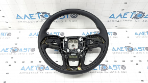Jeep Grand Cherokee WL 21-25 naked steering wheel, black leather, heated, with rear overlay and signal plate