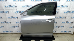Toyota Highlander 14-19 keyless front left door assembly, silver 1J9, missing light connector, scratches