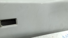 Upper plastic trunk door trim for Lexus RX300 RX330 RX350 RX400h 04-09, gray, scratches, worn
