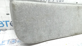 Lower trunk lid trim for Lexus RX300 RX330 RX350 RX400h 04-08, gray, with plug, dry-cleanable, nicks, scratches