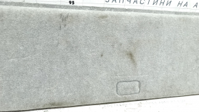 Lower trunk lid trim for Lexus RX300 RX330 RX350 RX400h 04-08, gray, with plug, dry-cleanable, nicks, scratches