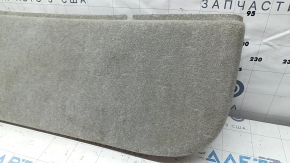 Lower trunk door trim, Lexus RX300 RX330 RX350 RX400h 04-08, gray, dry-cleanable, nicks, scratches