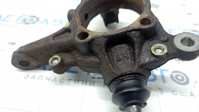 Subaru Outback 15-19 front left axle with ball joint, 2 housing bolts are broken, rusty