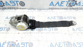 Rear right seat belt for Dodge Dart 13-16, black, dry-cleanable