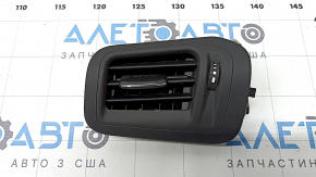 Right rear pillar air vent deflector for Jeep Grand Cherokee WL 21-25 long, black