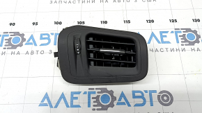 Left rear pillar air duct deflector for Jeep Grand Cherokee WL 21-25 long, black, broken mount