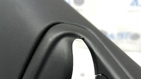 Left rear pillar trim in front of the window, Jeep Grand Cherokee WL 21-25, black, under the deflector, long, worn