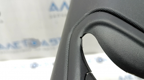 Right rear pillar trim in front of the window, Jeep Grand Cherokee WL 21-25, black, under the deflector, long, worn