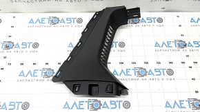 Rear pillar trim behind the window, left, Jeep Grand Cherokee WL 21-25, front, black, long, scratches