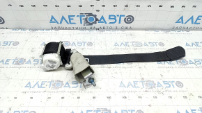 Rear center seat belt for a 11-20 Dodge Grand Caravan, black, 3rd row, dry-cleanable, cracked
