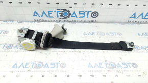 Rear center seat belt for a 11-20 Dodge Grand Caravan, black, 3rd row, dry-cleanable, cracked