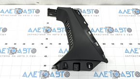 Rear pillar trim behind the right window, Jeep Grand Cherokee WL 21-25, front part, black, long, broken mount
