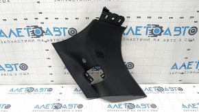 Rear pillar trim behind the right window, Jeep Grand Cherokee WL 21-25, rear part, black, long, broken mount, scratches, bent