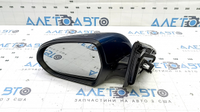 Left side mirror assembly Kia Niro 17-22 3-pin, blue, peeling paint, scratches