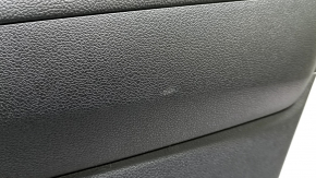 Door trim panel, rear right, Kia Niro 17-22 HEV, PHEV, black, gray insert, rubber armrest, worn, without handle
