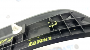 Jeep Grand Cherokee WL 21-25 black outer rear door sill trim, long, broken fasteners, scratches