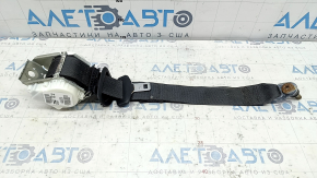 Rear left seat belt for Dodge Dart 13-16, black, dry-cleanable