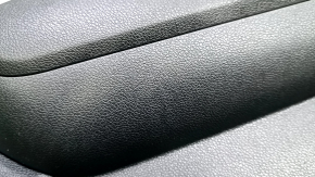 Front right door panel for Kia Niro 17-22 HEV, PHEV, black, gray insert, rubber armrest, worn, without handle
