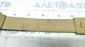 Seat belt 3rd row left Dodge Durango 11-13 beige, for dry cleaning