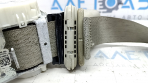 Seat belt rear left Dodge Grand Caravan 11-20 beige, 3rd row, water damage