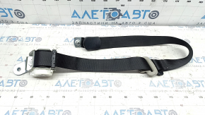 Rear left seat belt for a 1997 Dodge Grand Caravan, black, 2nd row, cracked