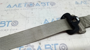 Seat belt rear center Dodge Grand Caravan 11-20 beige, 3 row, water damage