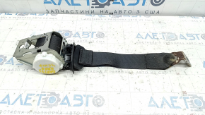 Rear center seat belt for Dodge Dart 13-16, black, dry-cleanable